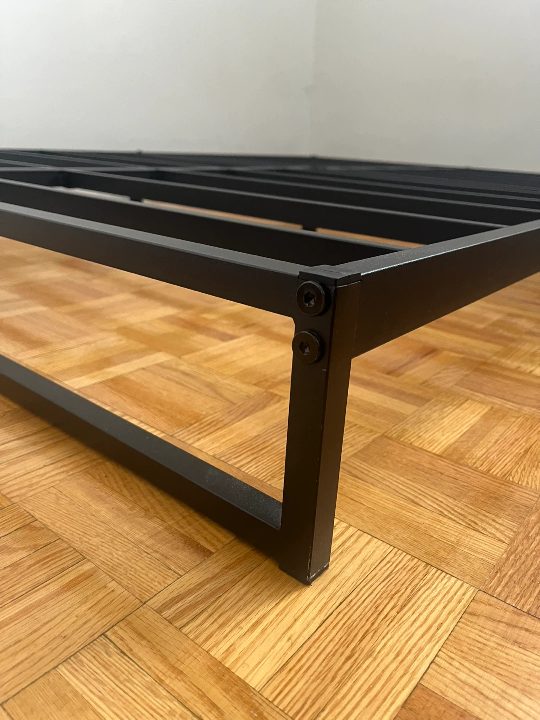 Full Size Black Metal Bed Frame - photo 2