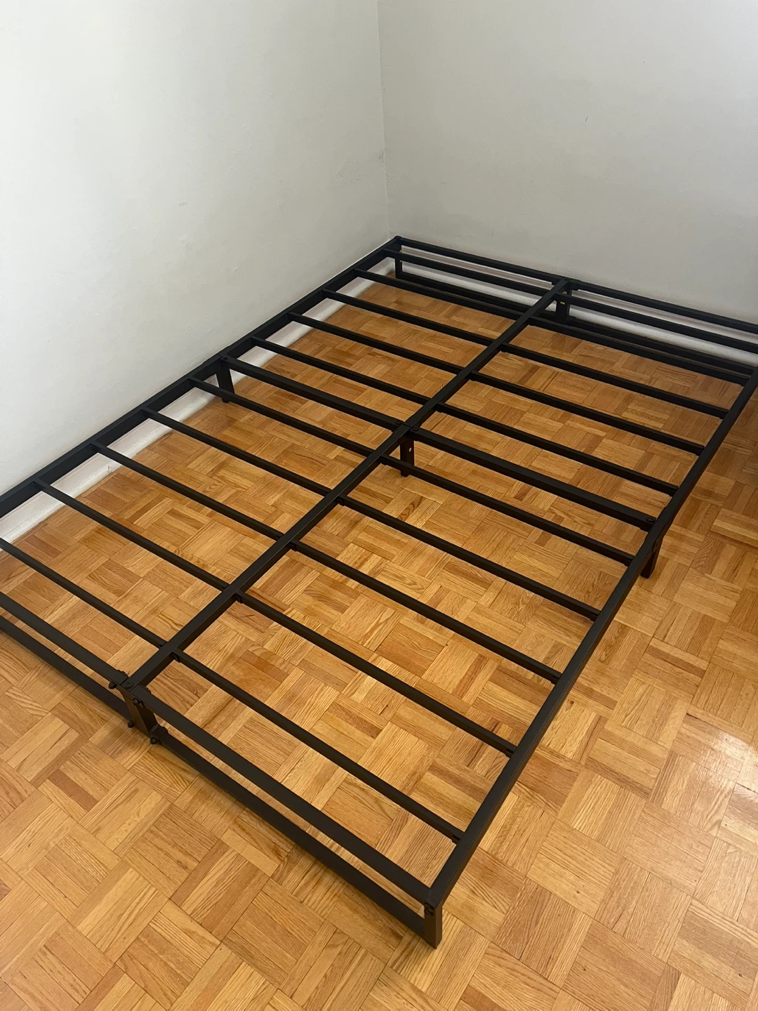 Full Size Black Metal Bed Frame
