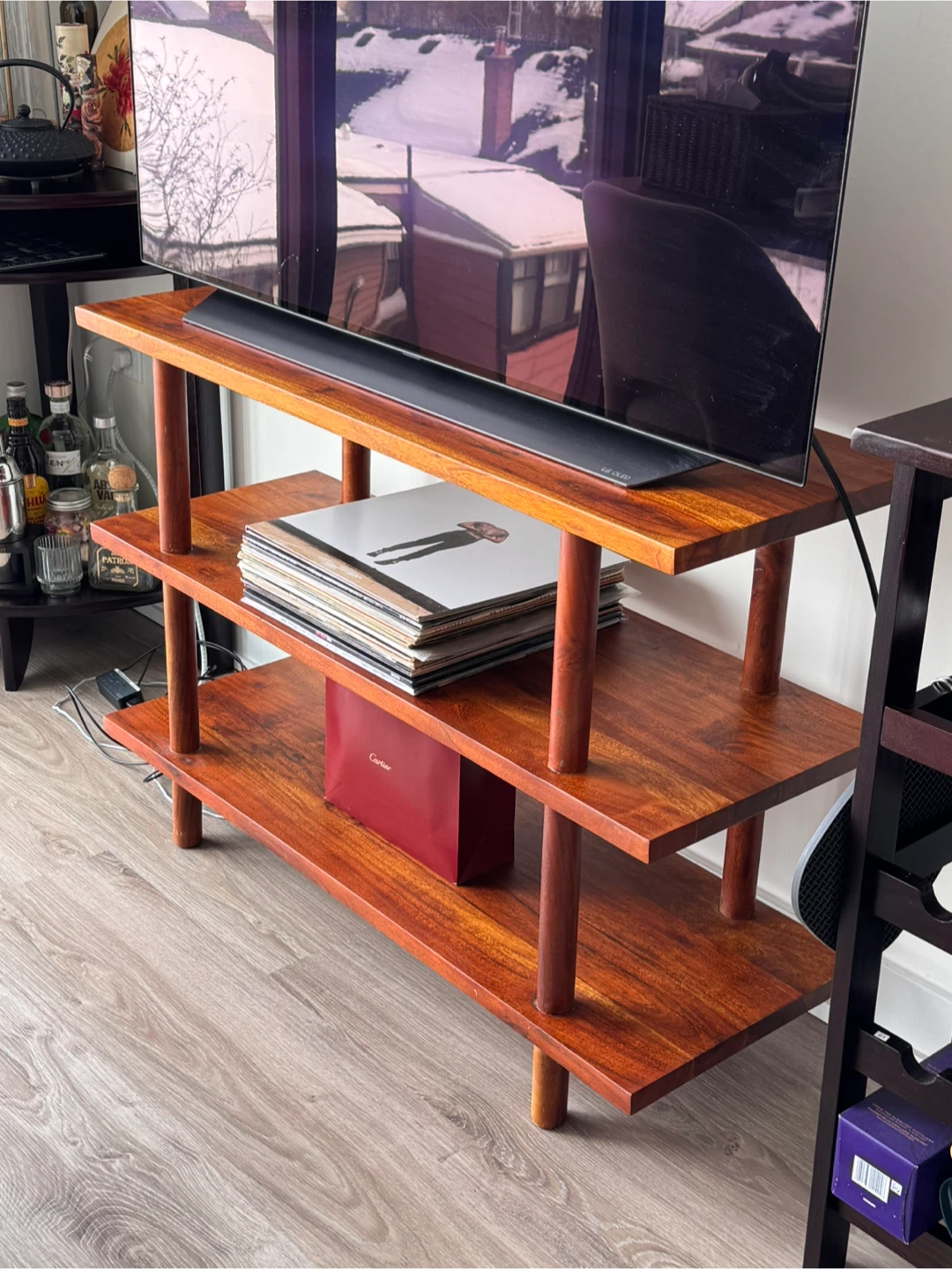 Wooden 3-Tier Shelf