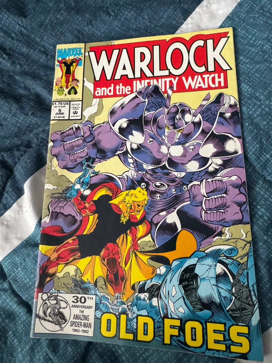 Warlock and the Infinity Watch #5 Comic Book