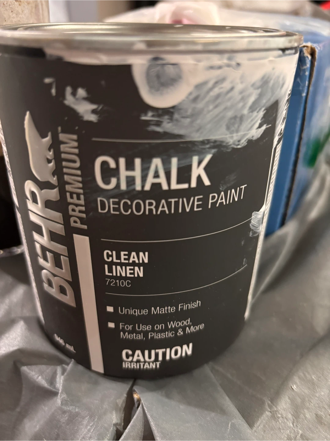 🏆BEHR Premium Chalk Decorative Paint - Clean Linen