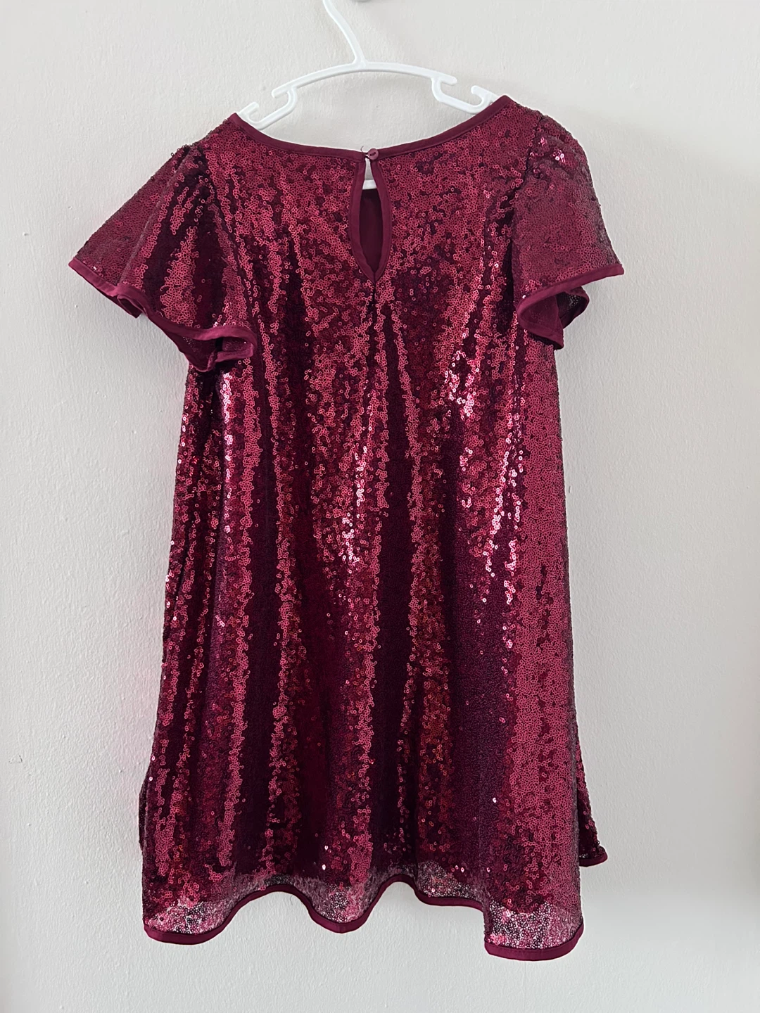 H&M Girls Sequin Dress - Burgundy - photo 4