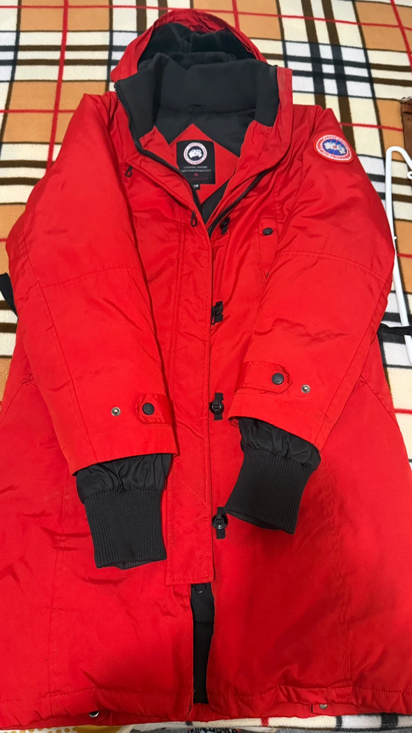 Canada Goose Red Parka Jacket - photo 2