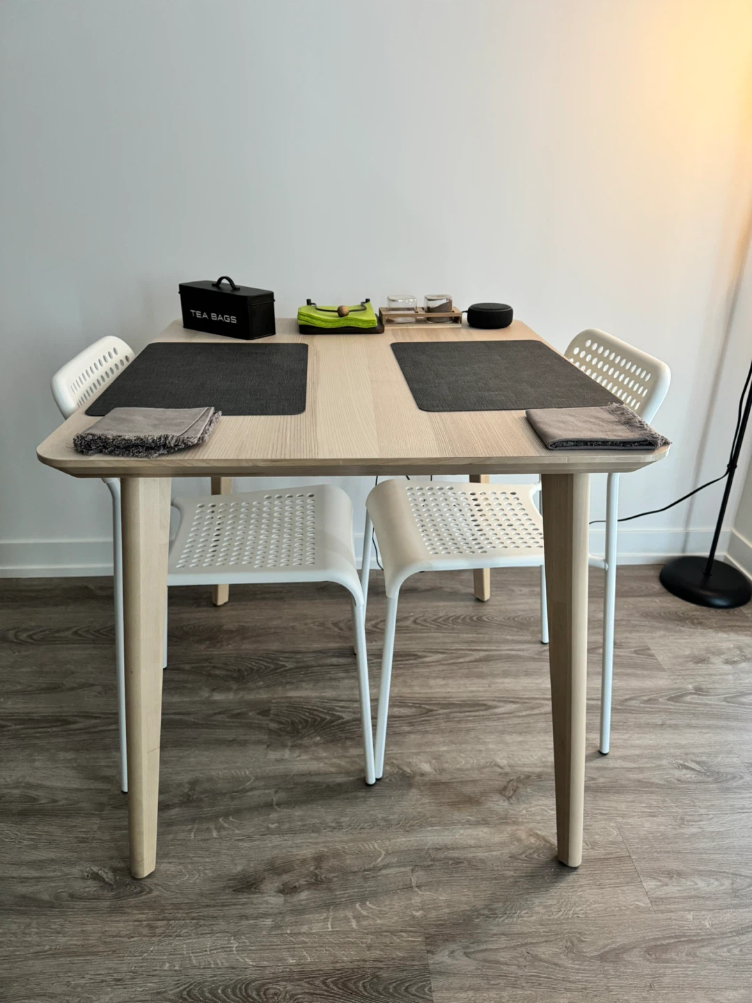 IKEA 4-Piece Dining Set with Table and 2 Chairs - photo 2