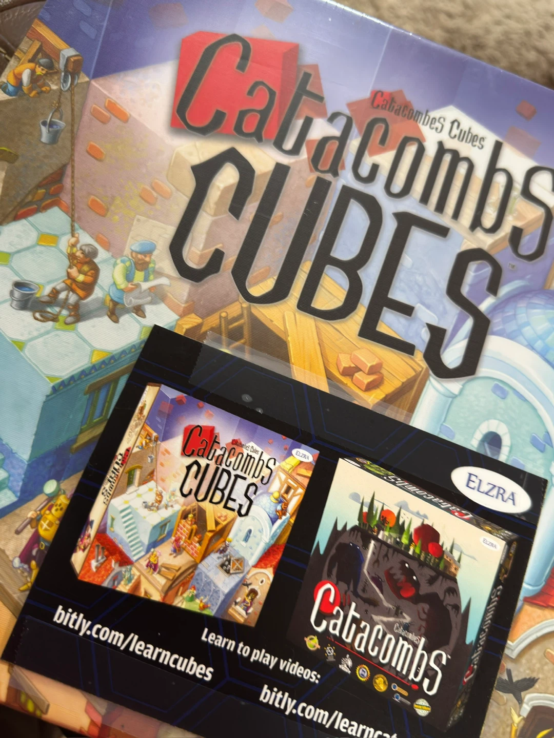 Catacombs Cubes Board Game