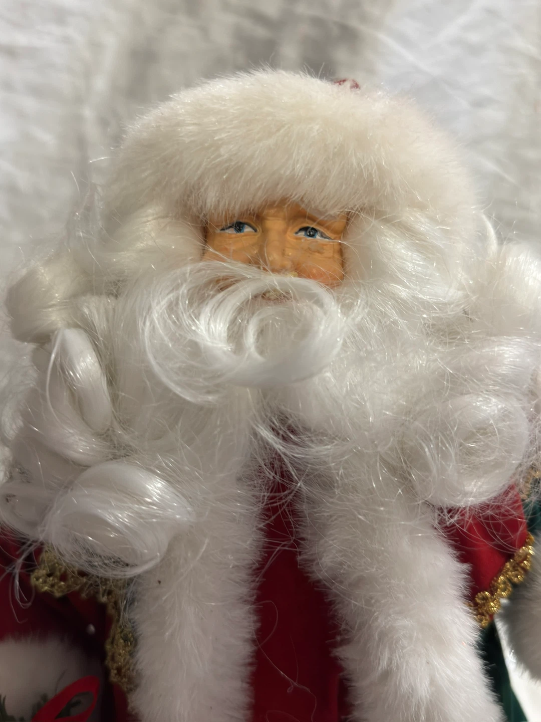 Santa Claus Doll with Bag and Bell - photo 2