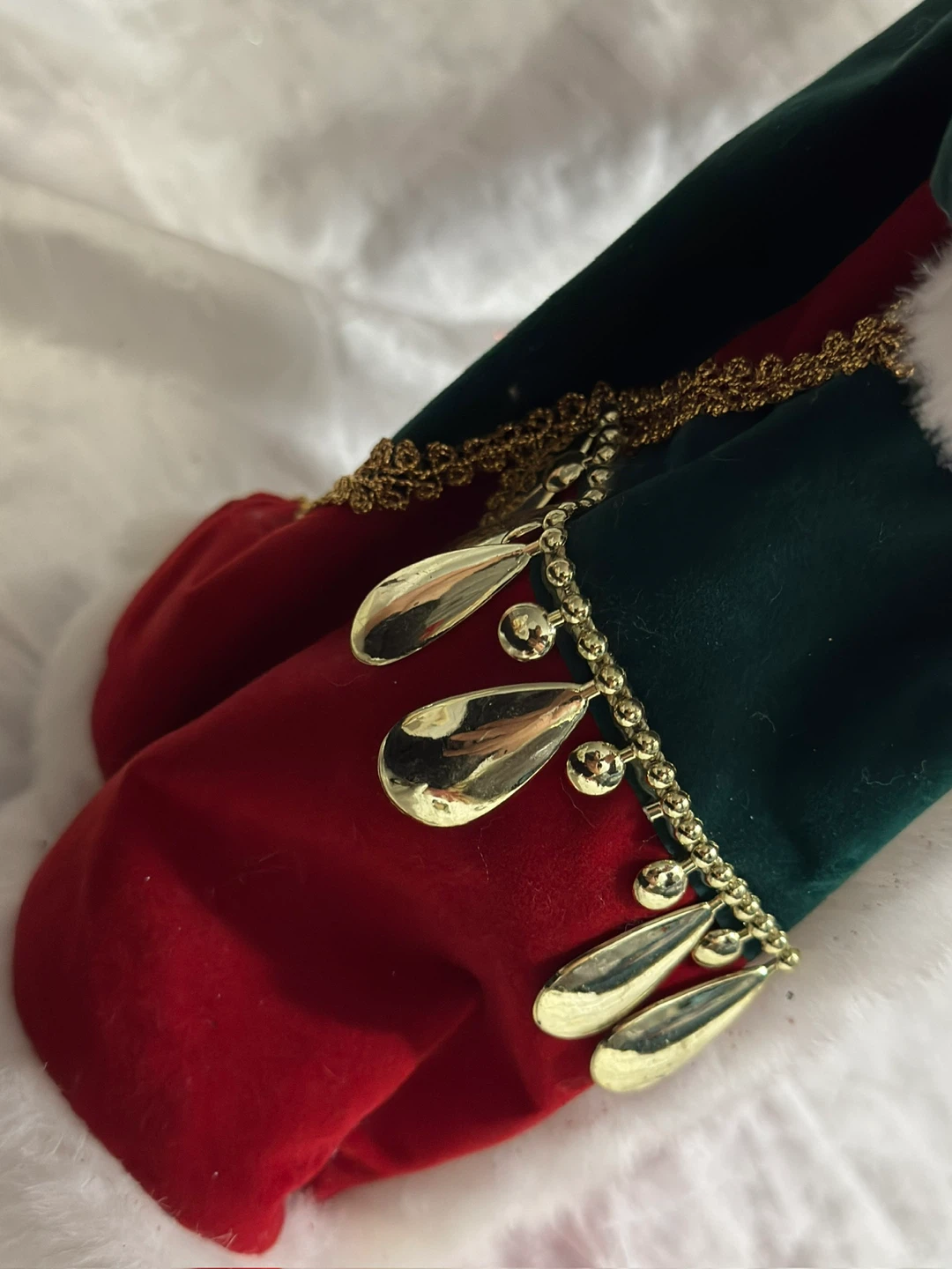 Santa Claus Doll with Bag and Bell - photo 5
