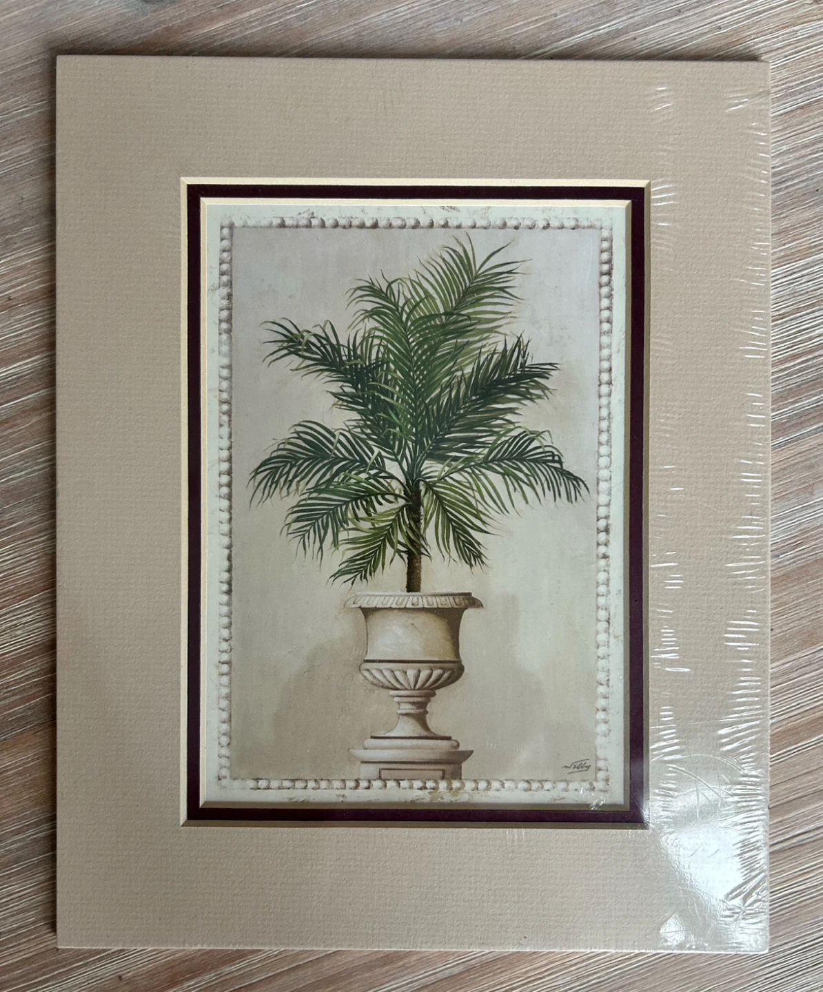 Michaels Matted Print - Palm Appeal II - 8x10