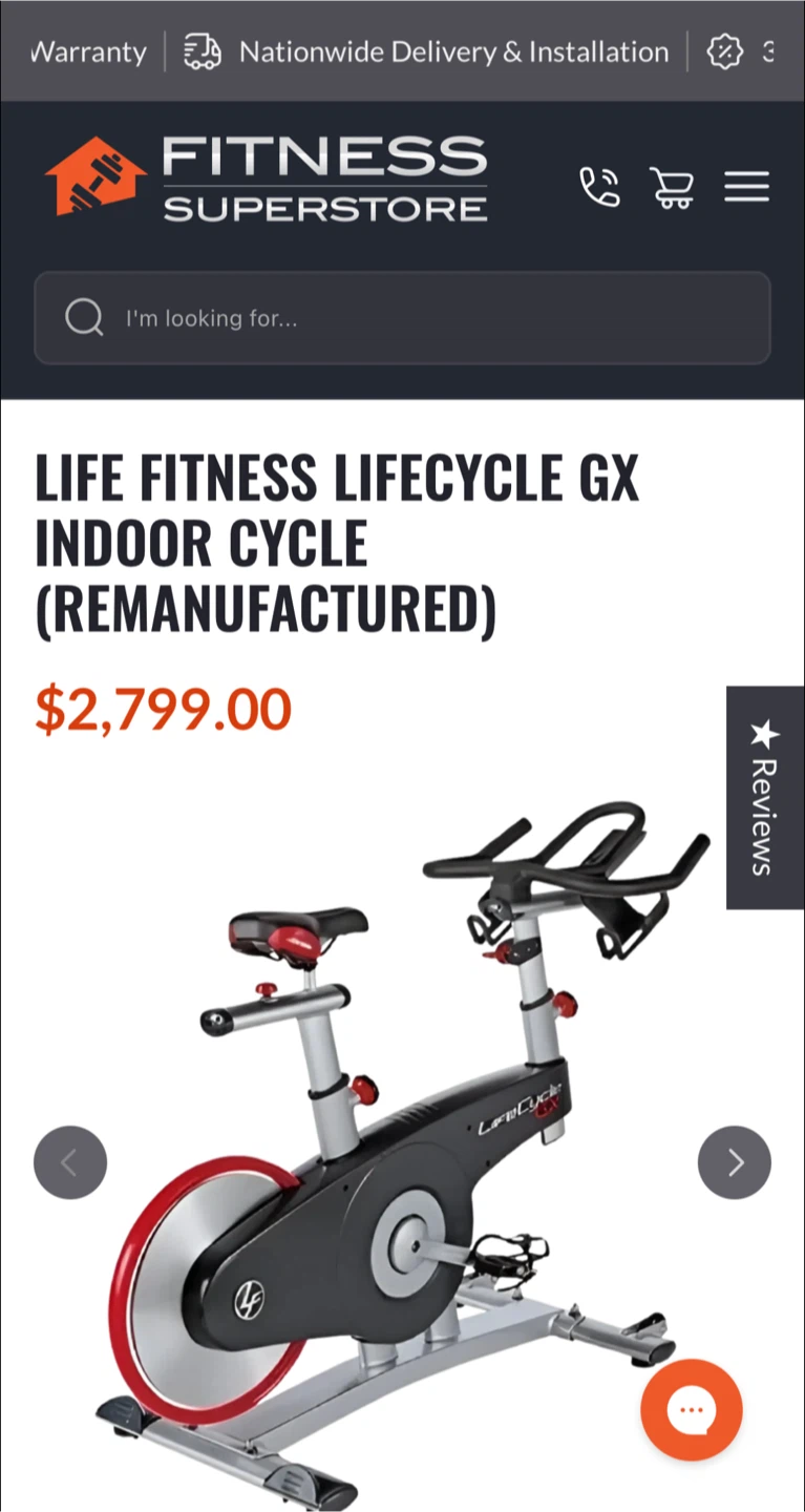 Lifecycle GX Indoor Cycle Bike - photo 2