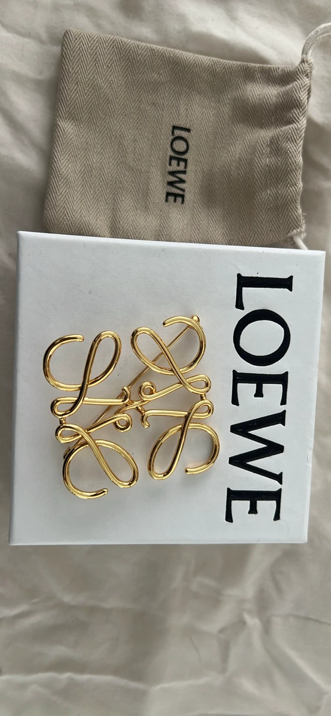 Loewe Anagram Brooch