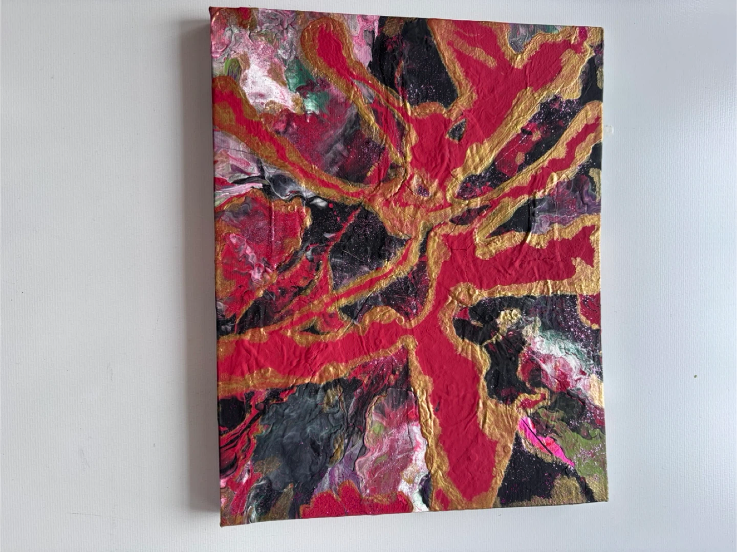 Abstract Pour Painting - photo 3
