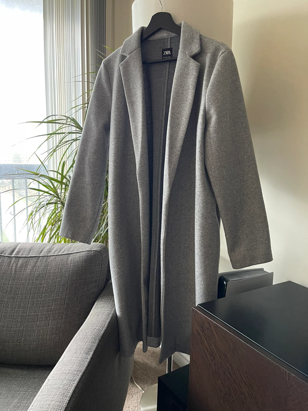 Zara Grey Coat - XL - photo 3