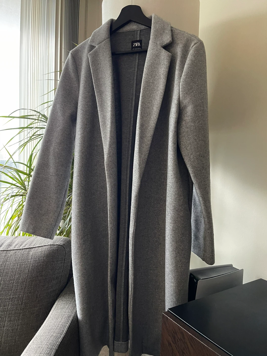 Zara Grey Coat - XL