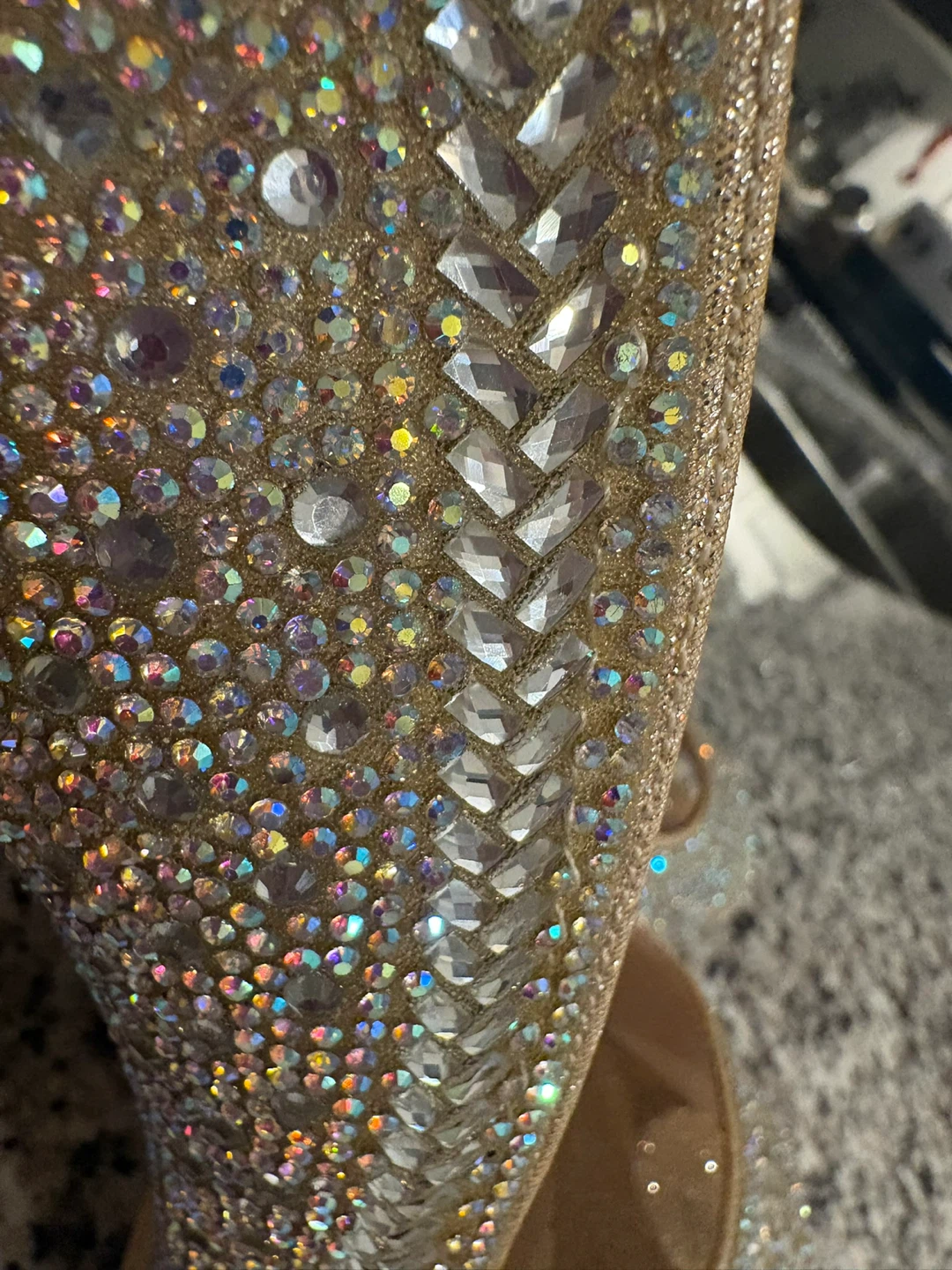 🏆Embellished Peep-Toe Heels - photo 3
