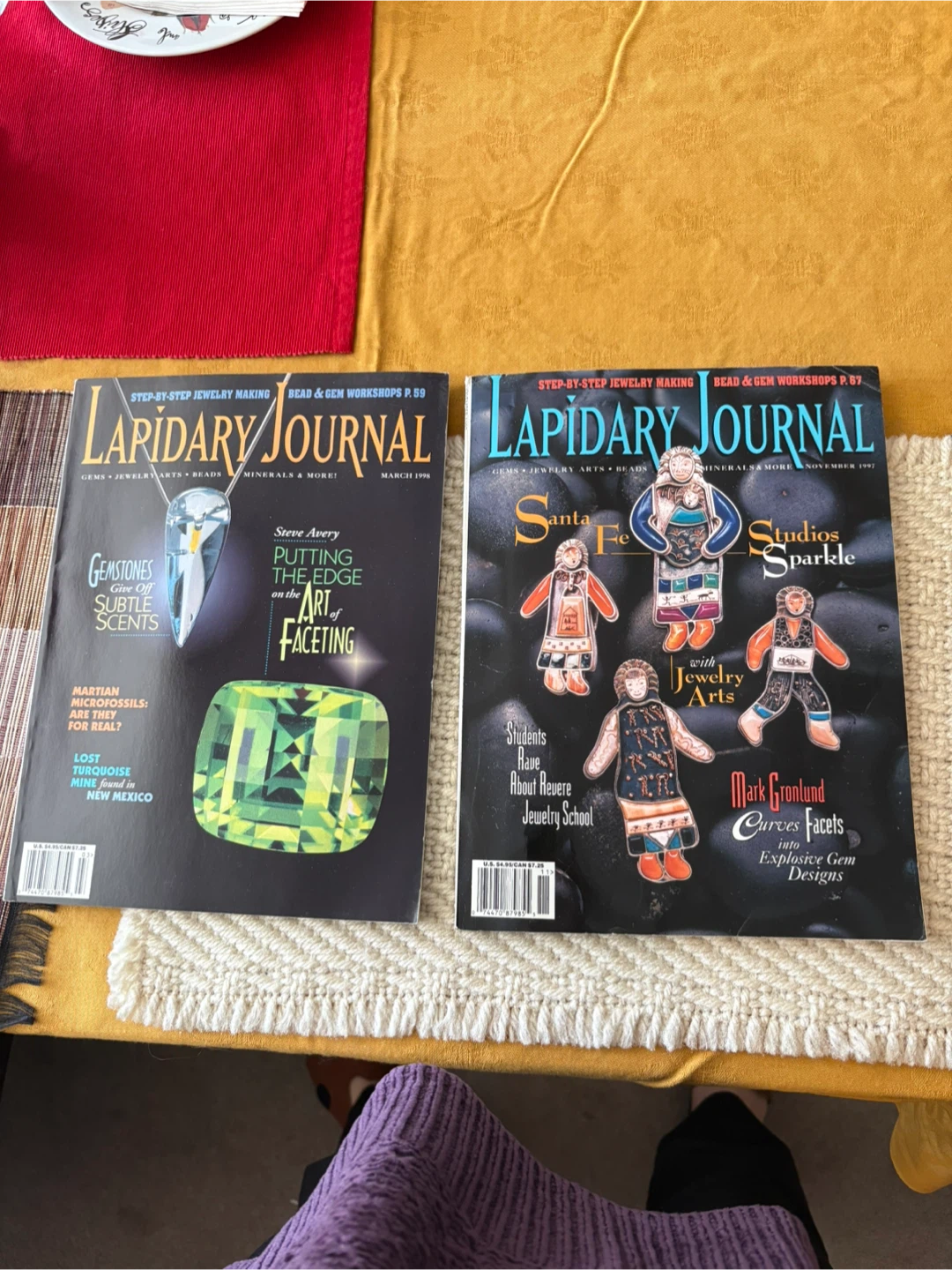 Lapidary Journal Magazines - 2 issued