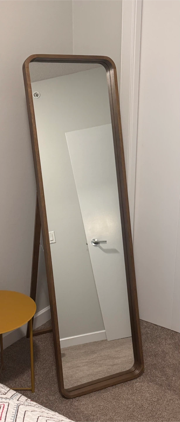 Structube Wooden Floor Mirror