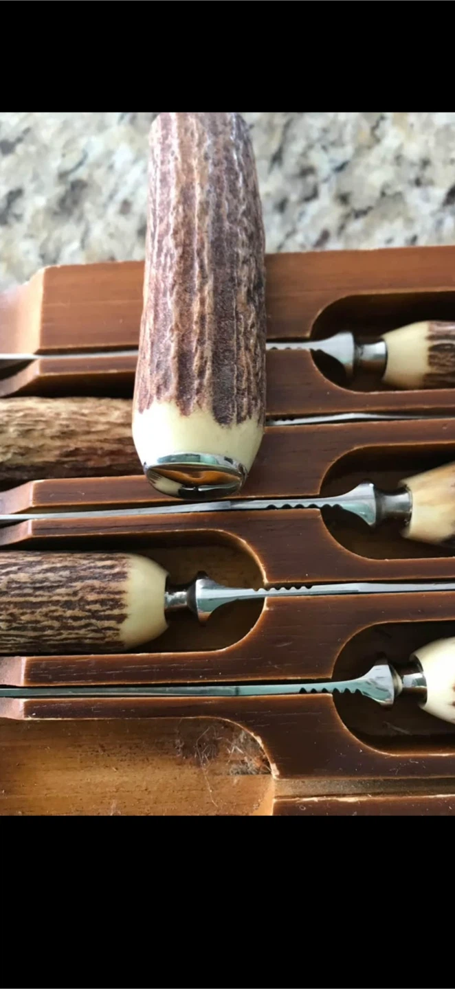 Vintage Birks Sheffield England Steak Knives - photo 3