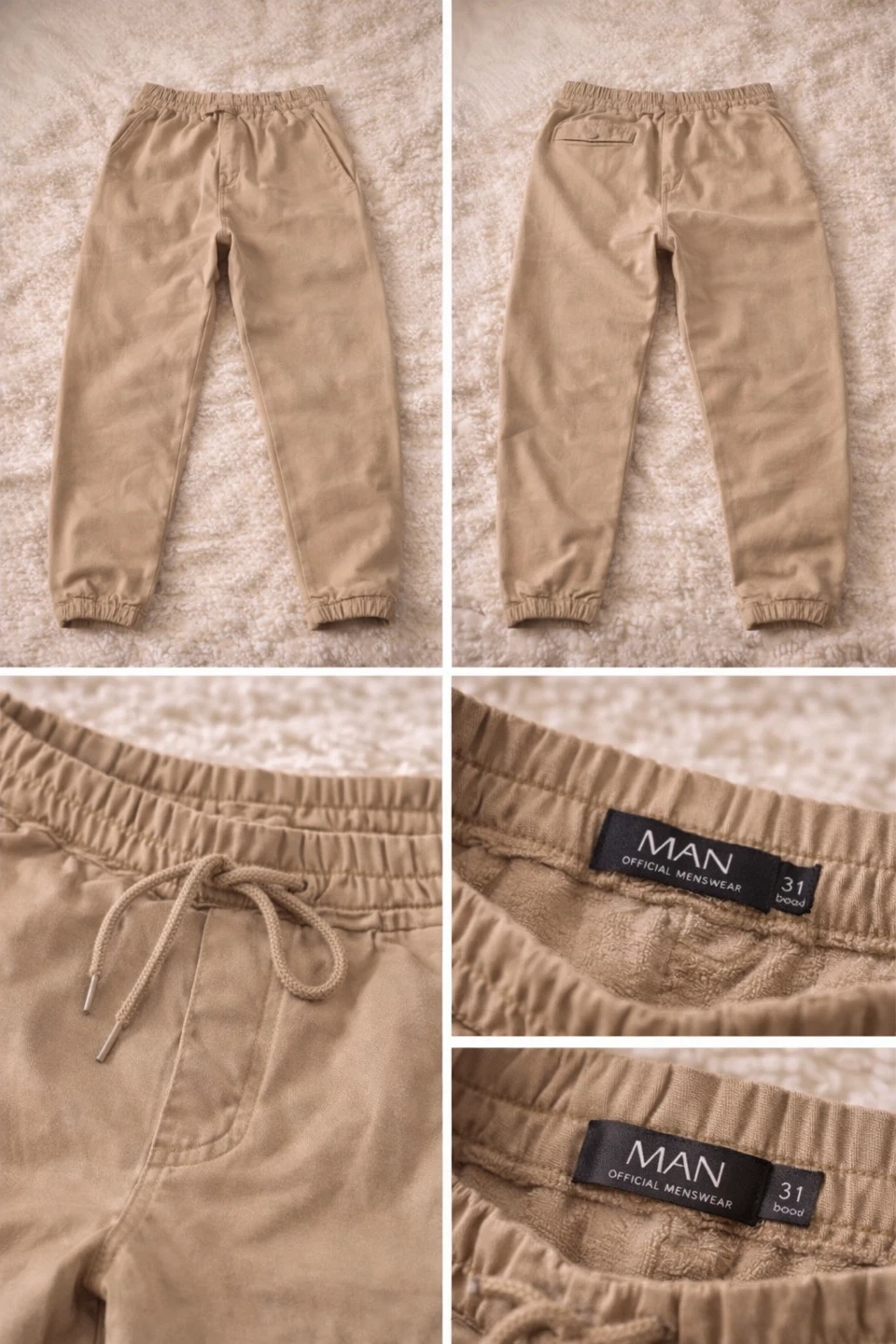 MAN Official Menswear Cargo Joggers