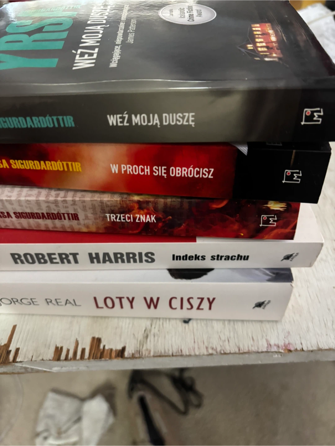 Collection of 5 Books by Jorge Real, and Yrsa Sigurdardottir - photo 2
