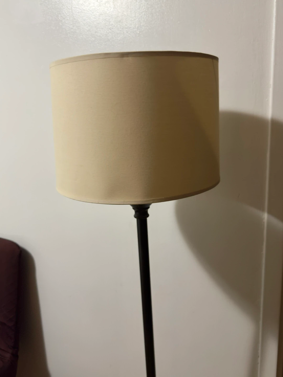 Floor Lamp with Beige Shade - photo 2
