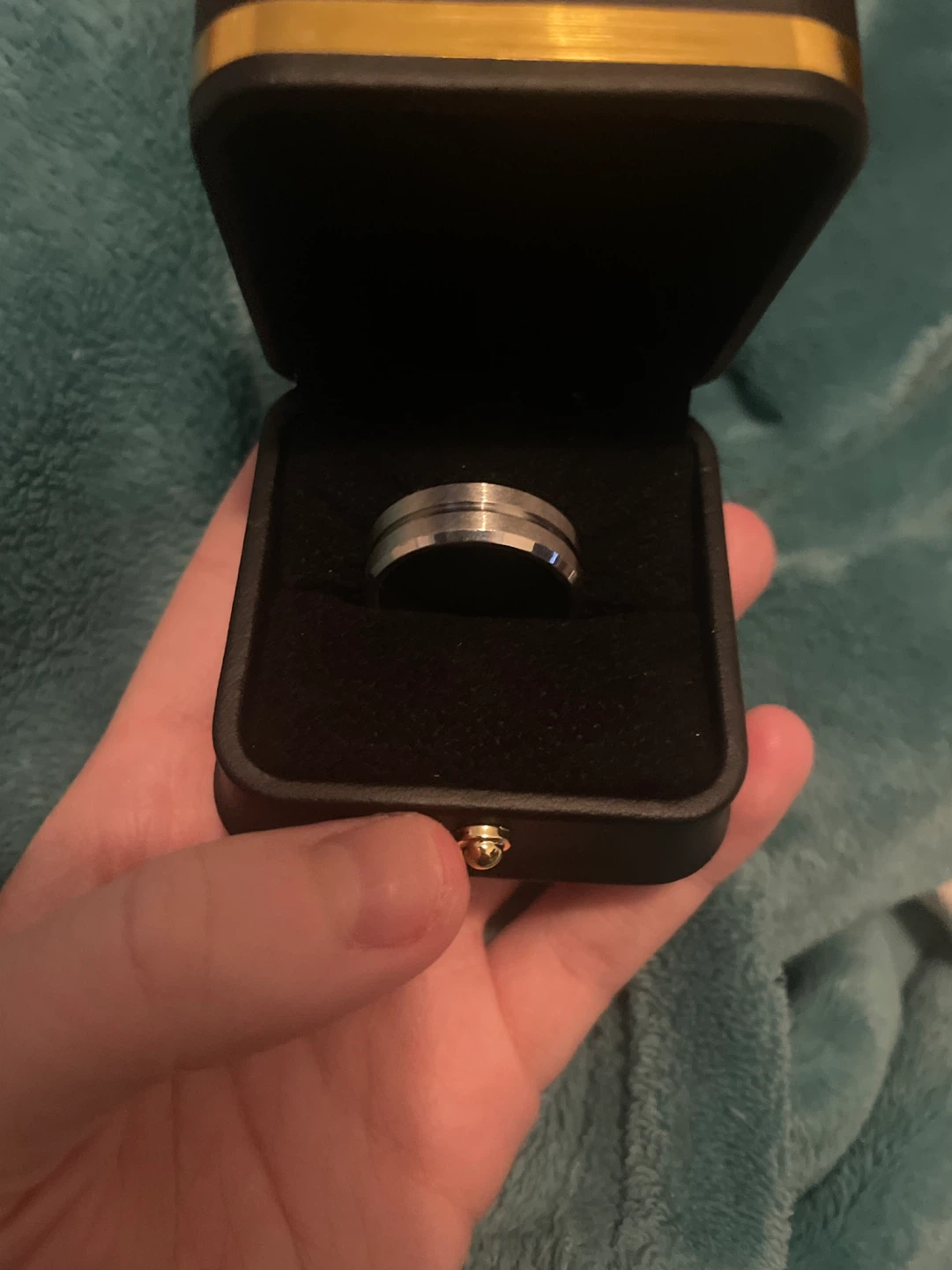 Men's Silver Band Ring