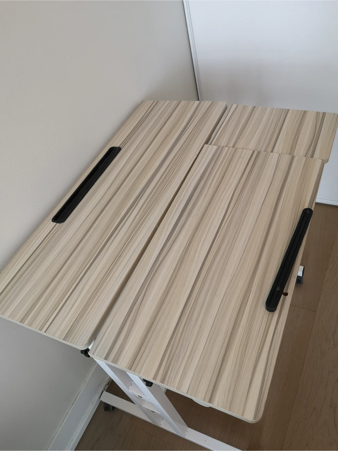 SALES! Height Adjustable Rolling Laptop Desk on wheels sit stand - photo 3