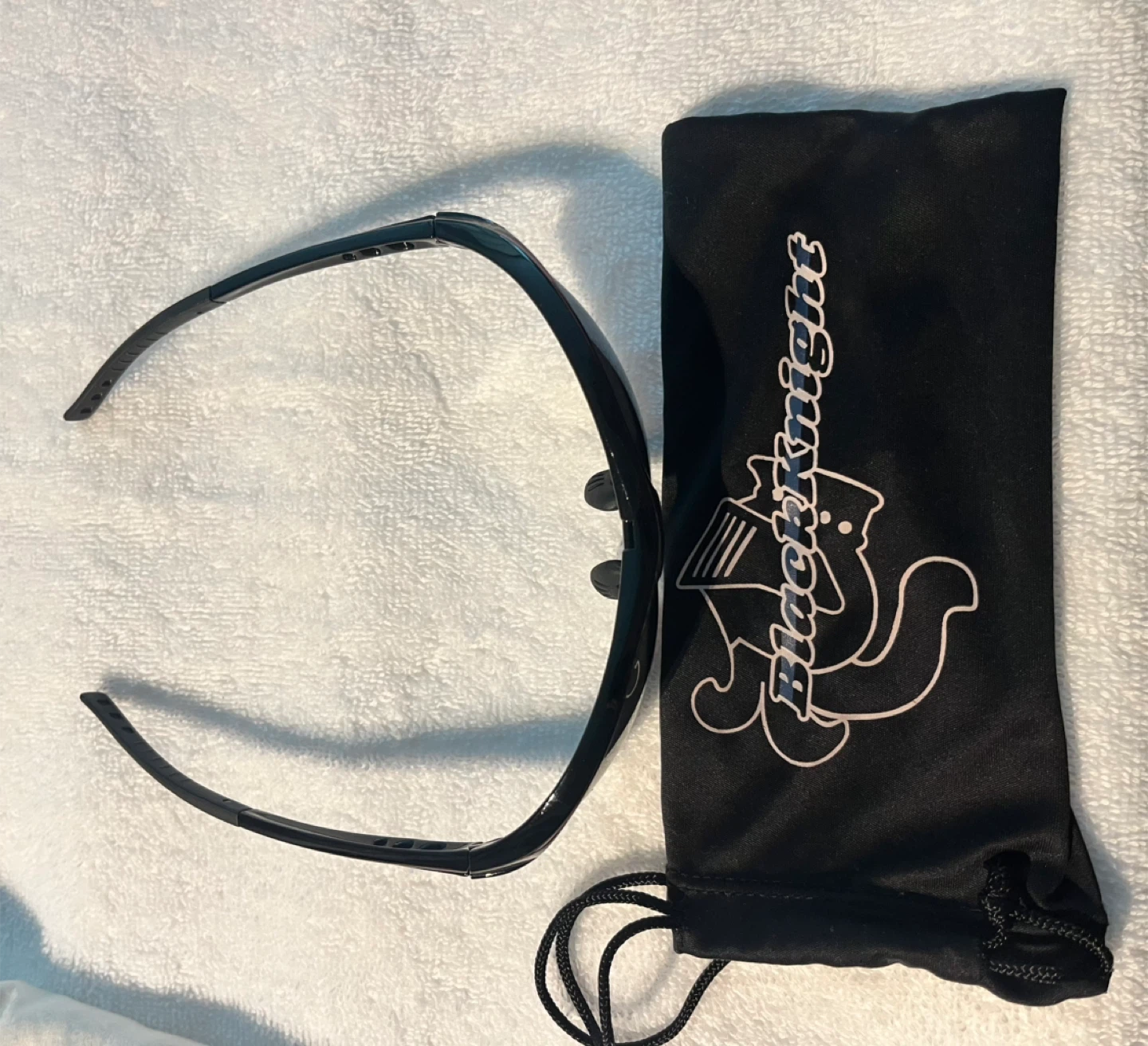 Black Knight Sunglasses with Pouch - photo 2