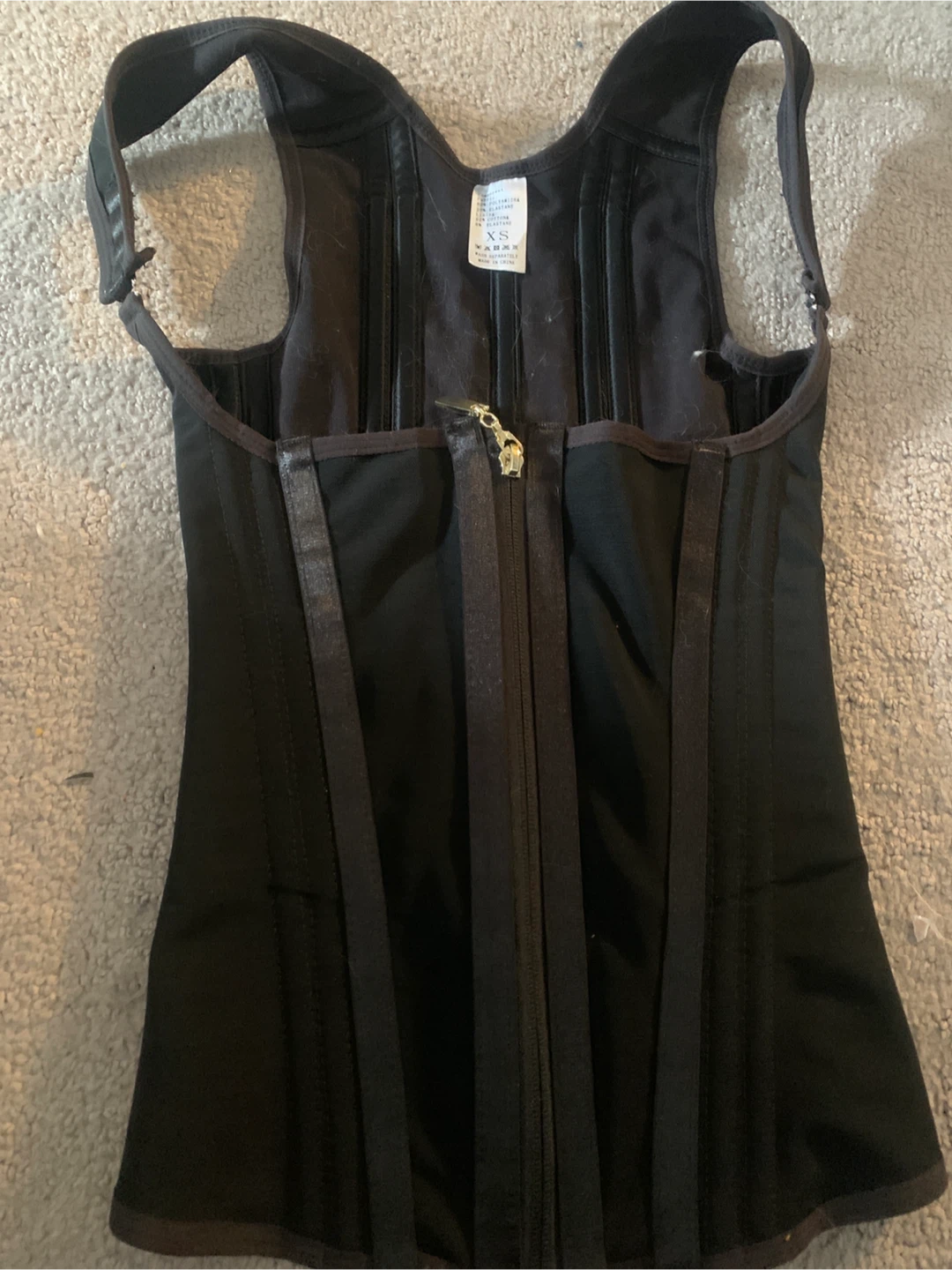 Black Corset Waist Cincher XS - photo 3