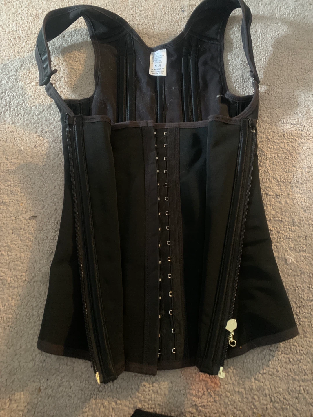 Black Corset Waist Cincher XS - photo 2