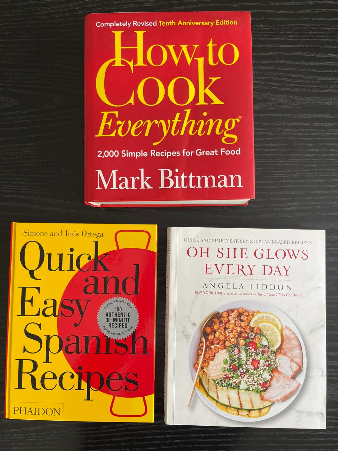 Three Cookbooks