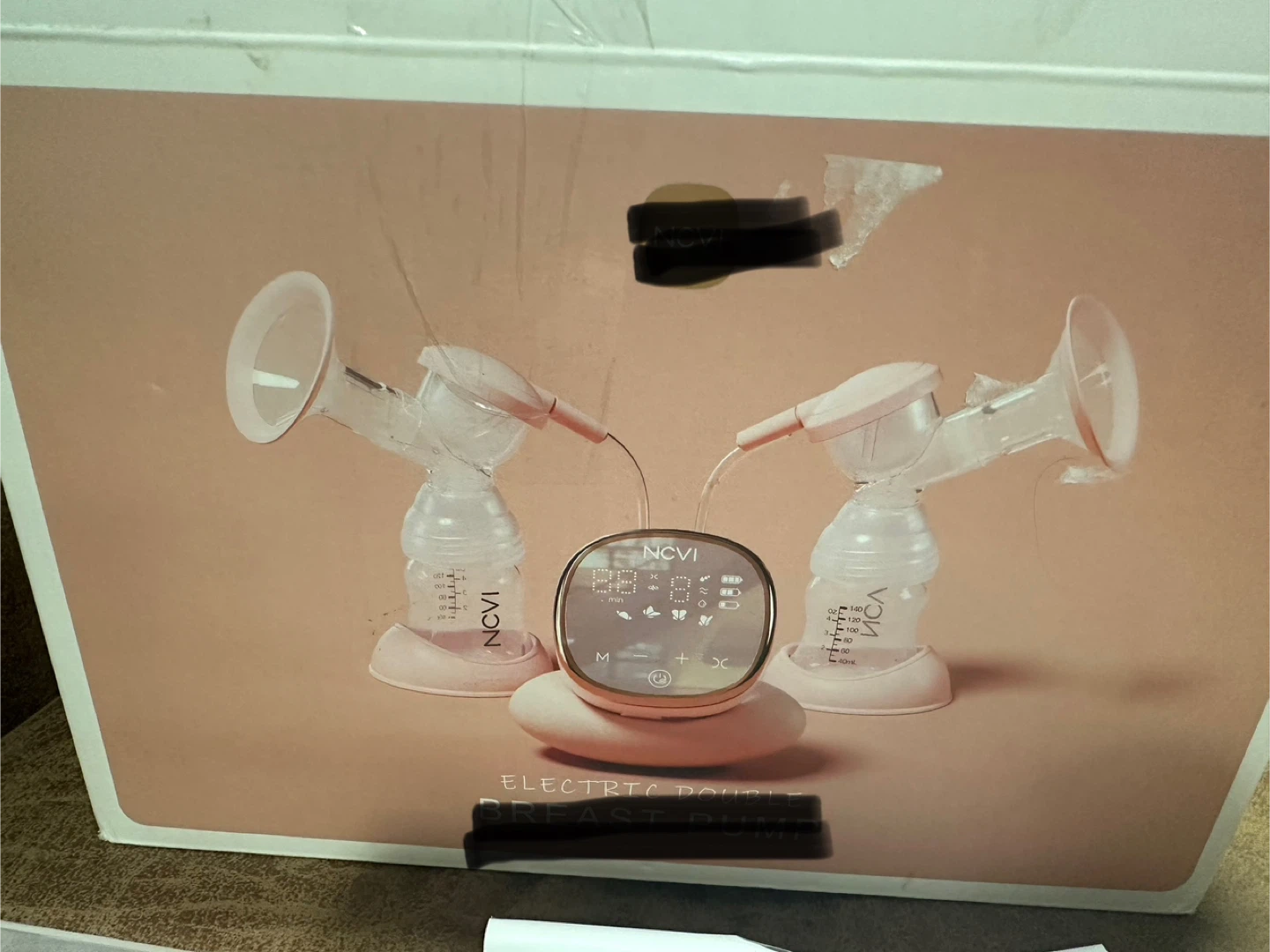 NCVI Electric Double Breast Pump - Pink - photo 5