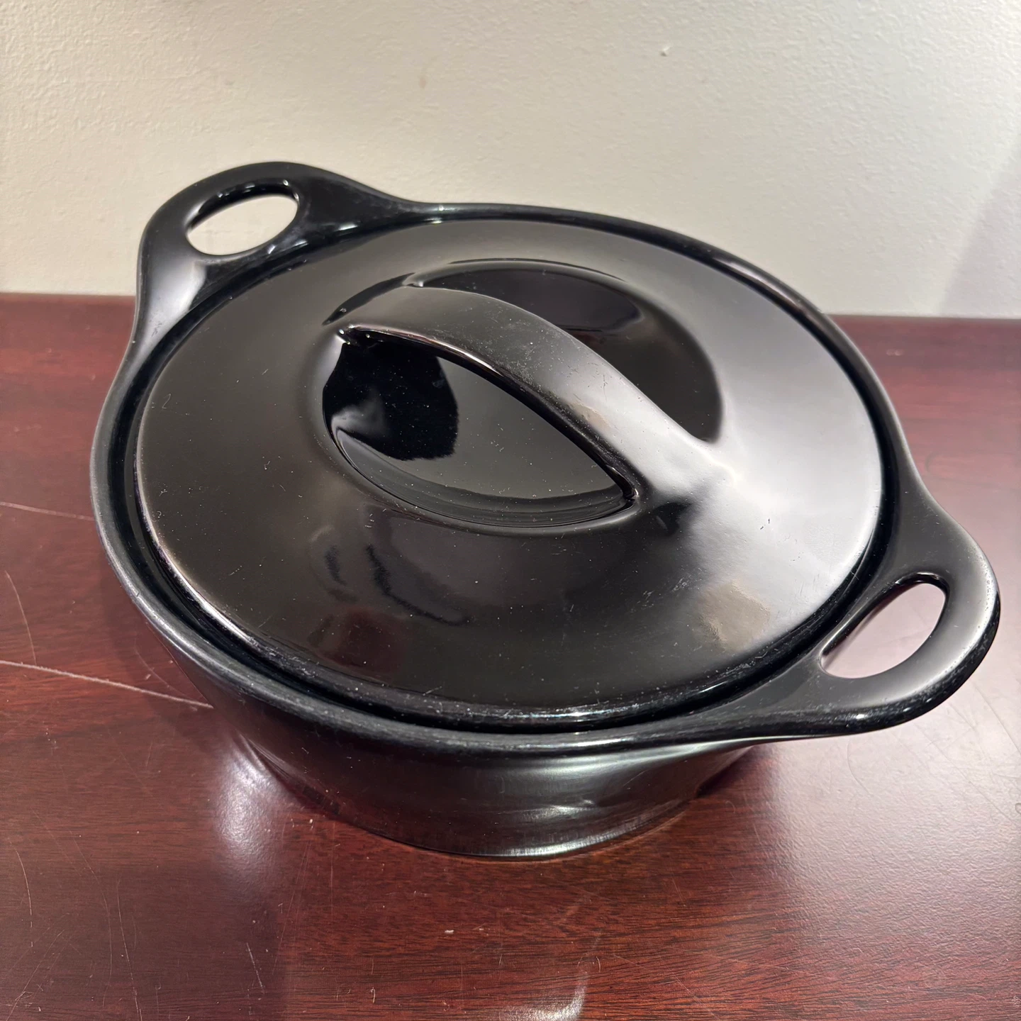CorningWare Creations Stoneware Oval Dish 1.5 qt Black - photo 4