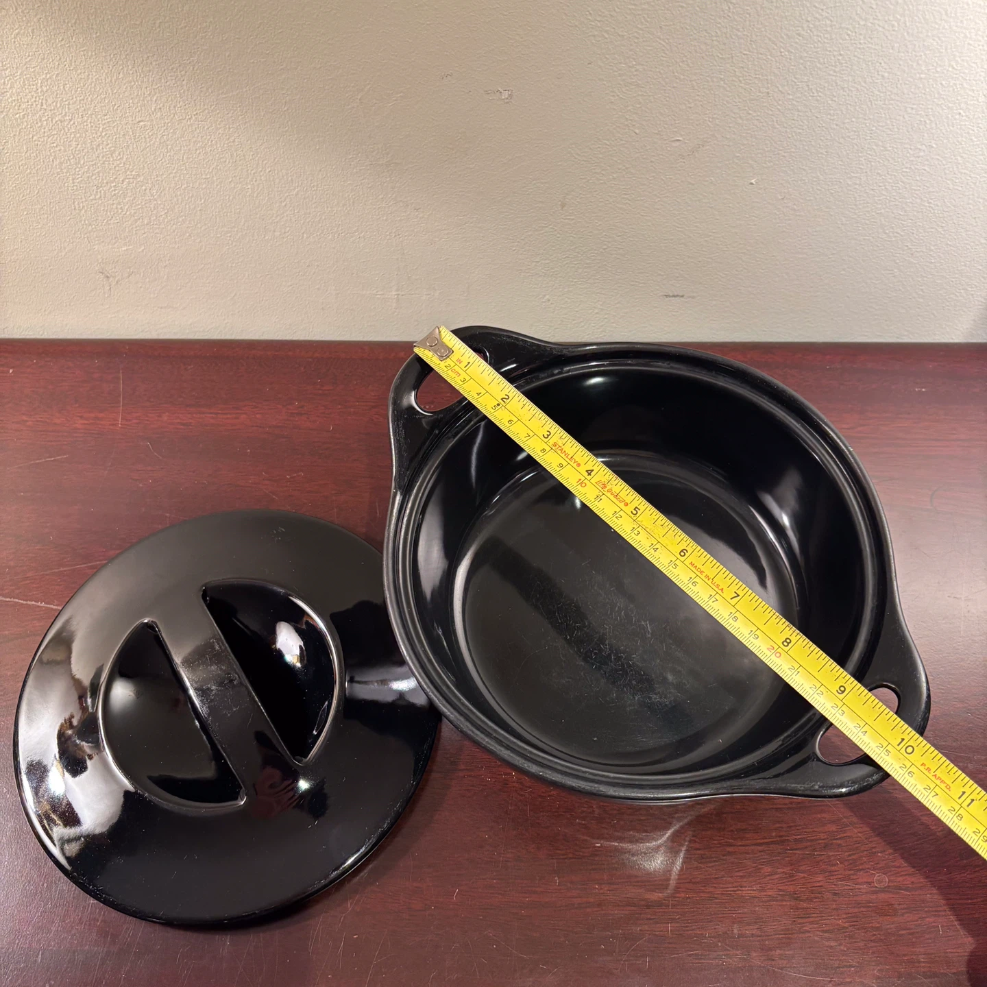CorningWare Creations Stoneware Oval Dish 1.5 qt Black - photo 5