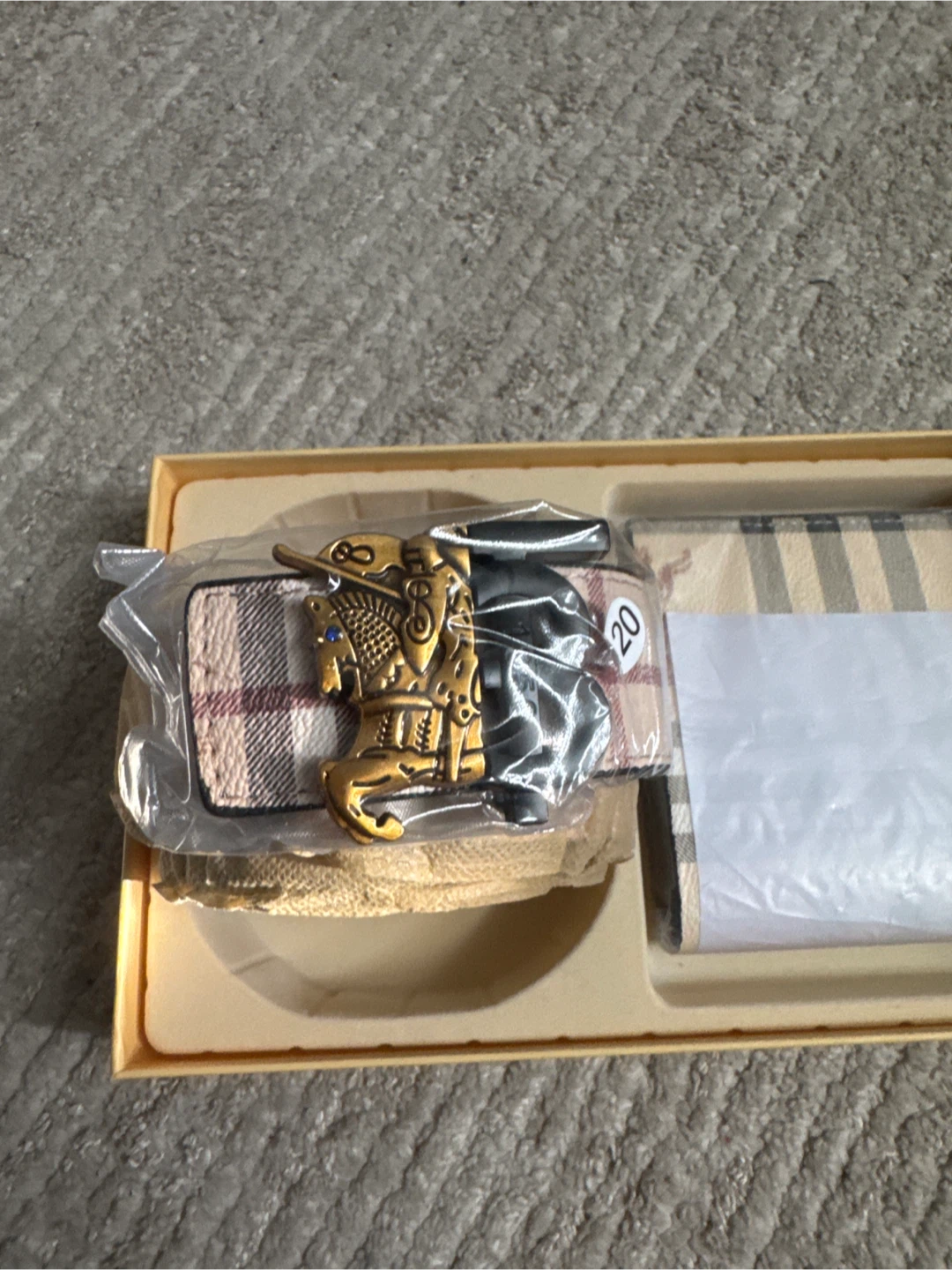 Burberry Belt and Wallet Set - photo 2