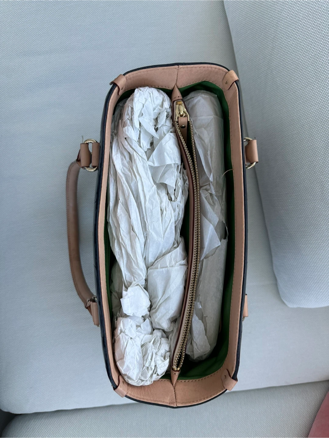 Kate Spade New York Navy Patent Leather Tote Bag - photo 4