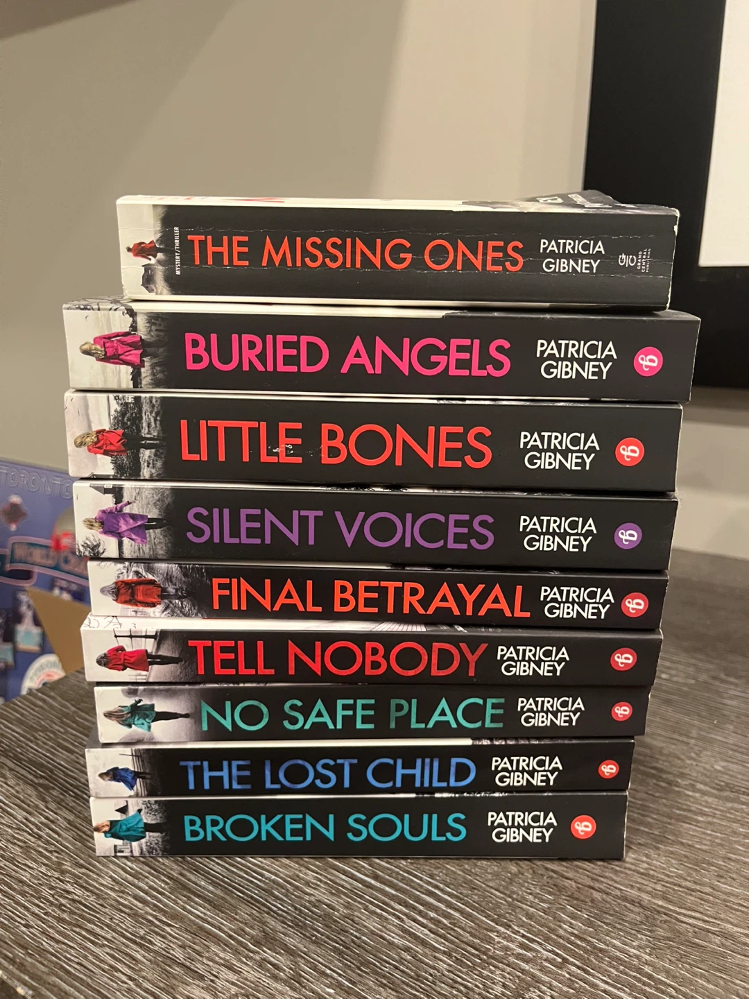 Patricia Gibney paperback novels