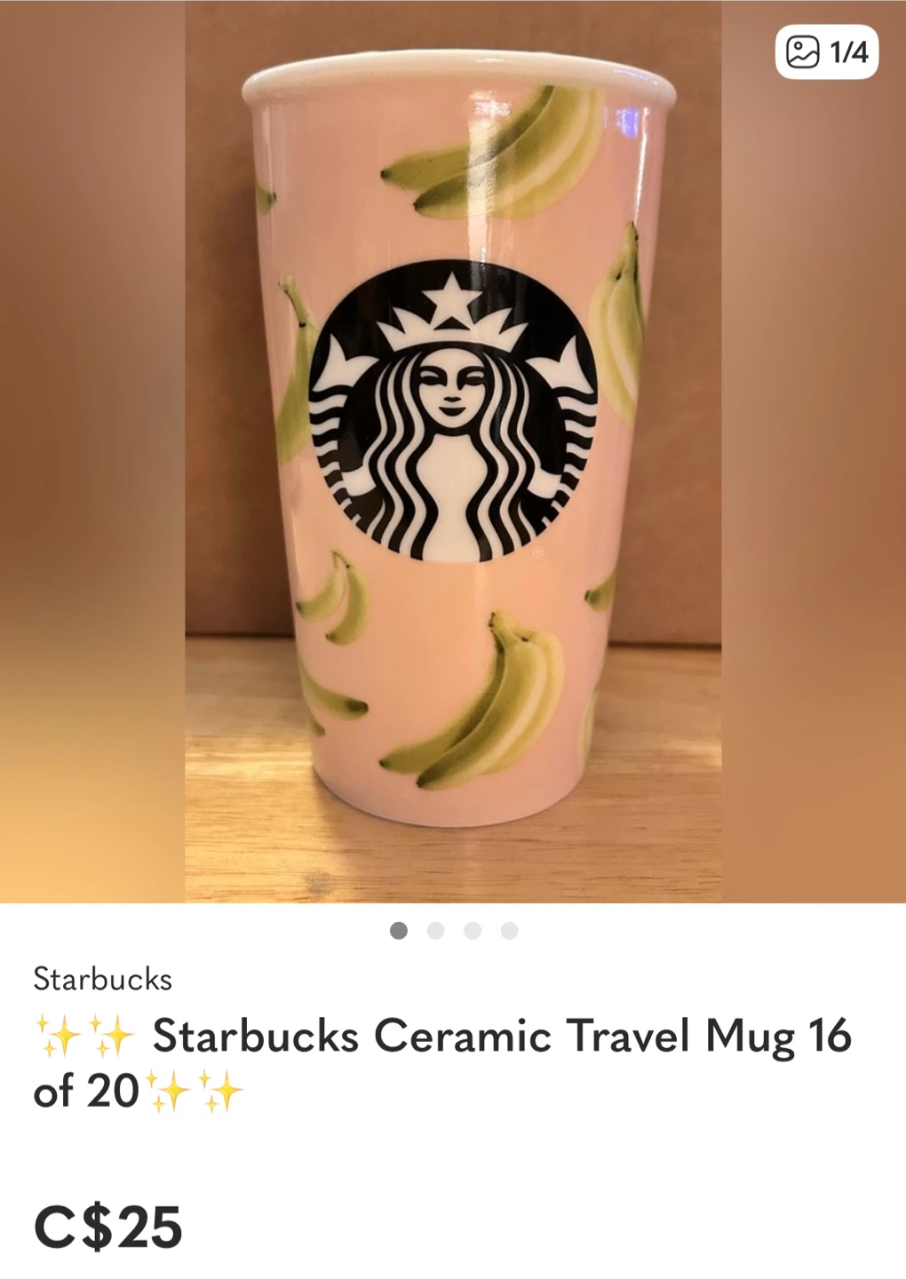 ✨✨Starbucks Ceramic Travel Mug 16 of 20 🏆