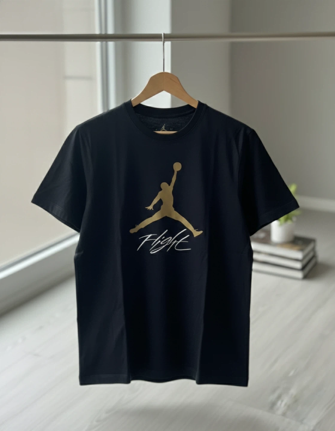 Jordan Flight T-Shirt - Black/Gold - photo 2