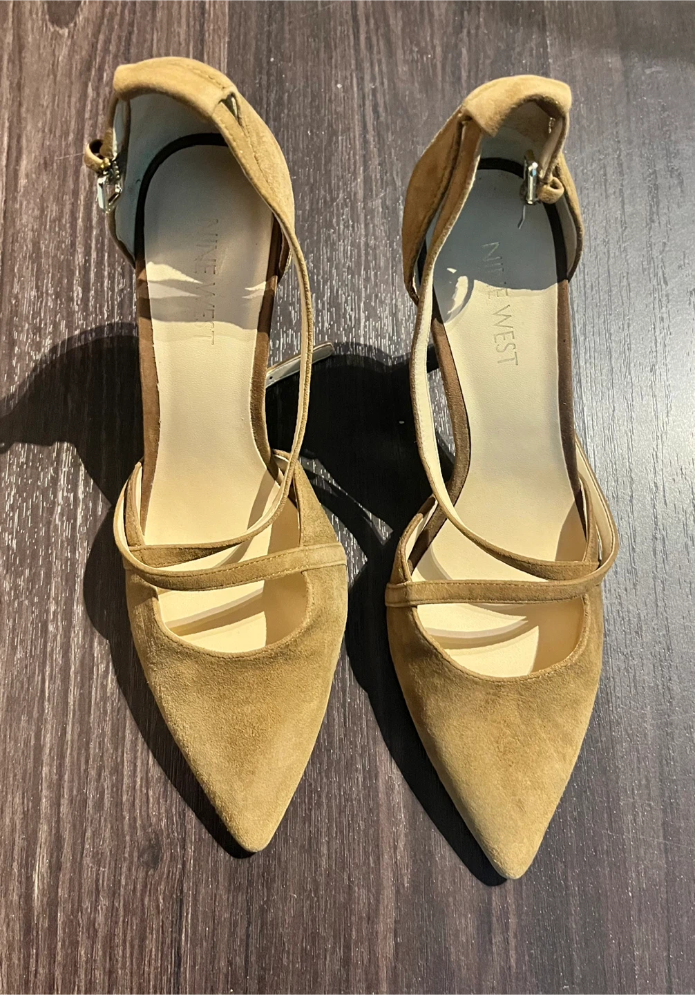 Nine West Suede Heels Size 6.5M