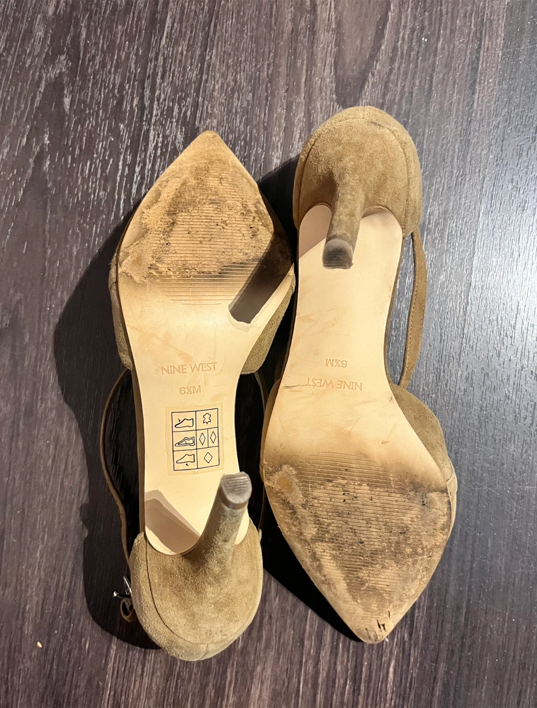 Nine West Suede Heels Size 6.5M - photo 4
