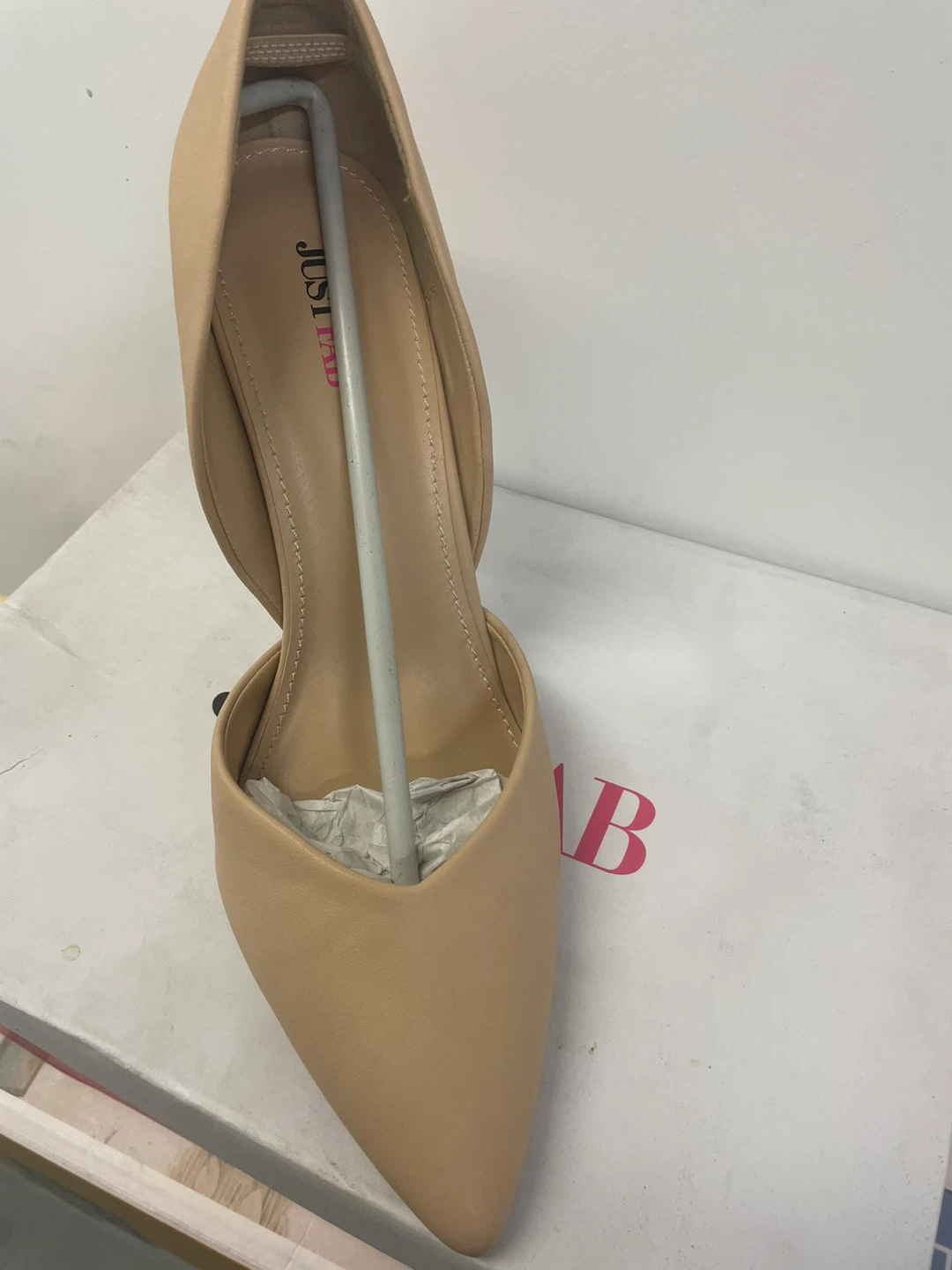 New Just Fab Maggy Nude Heels - US Size 10 - photo 2