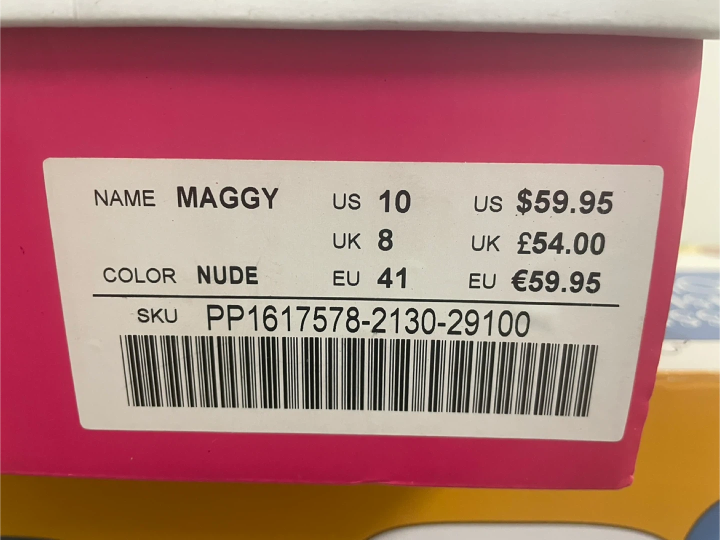 New Just Fab Maggy Nude Heels - US Size 10 - photo 5
