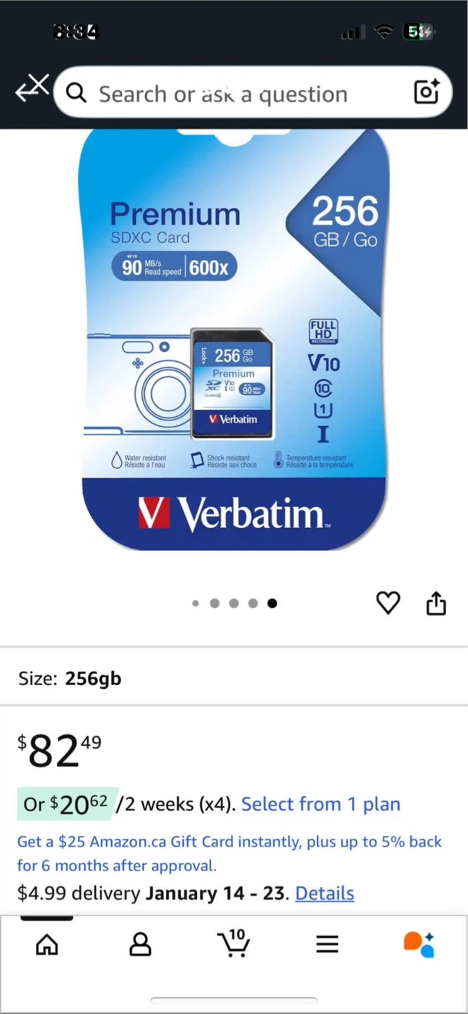 Verbatim Premium 256GB SDXC Card - photo 2