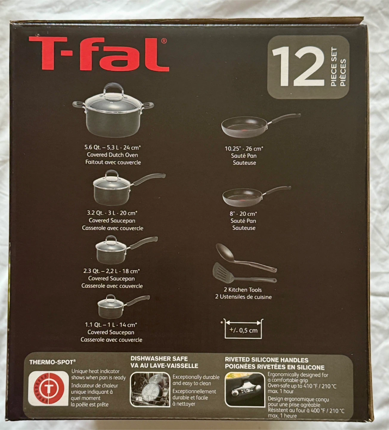 T-Fal 12-Piece Hard Anodized Ultimate - photo 4