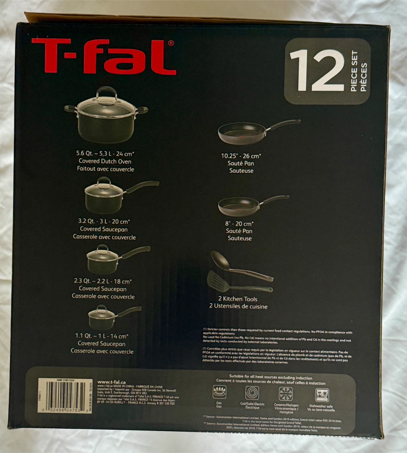 T-Fal 12-Piece Hard Anodized Ultimate - photo 5