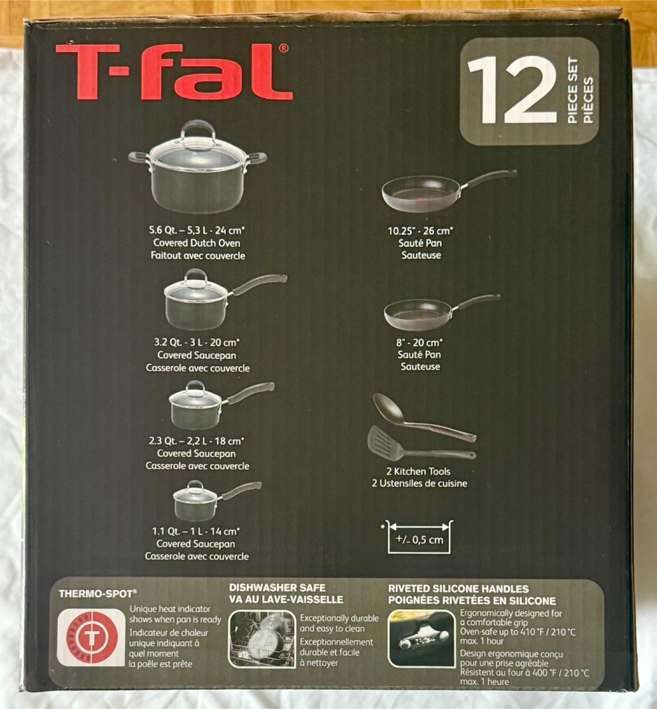 T-Fal 12-Piece Hard Anodized Ultimate - photo 3