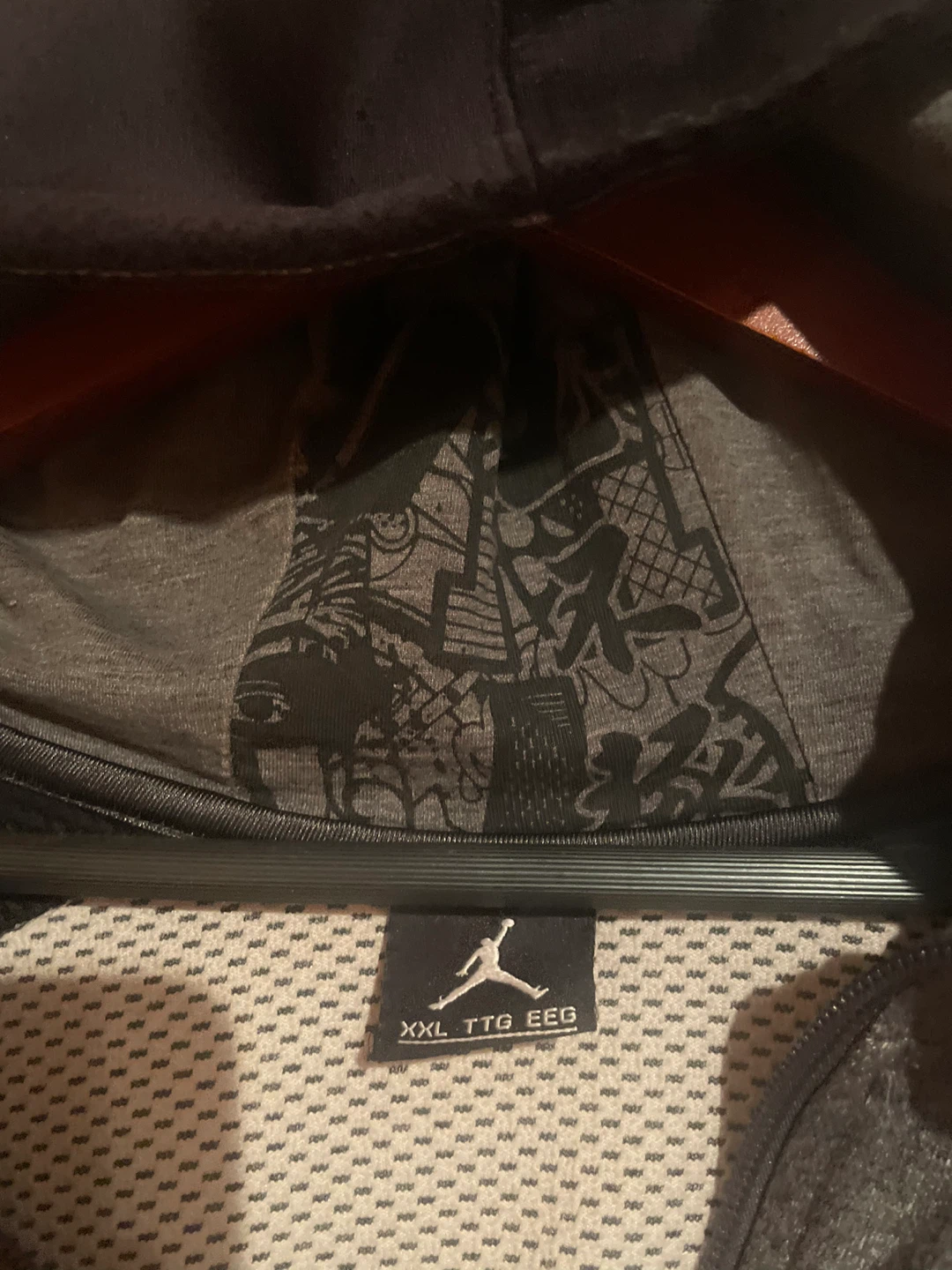 Jordan Melo 10th anniversary zip-up hoodie XXL - photo 3