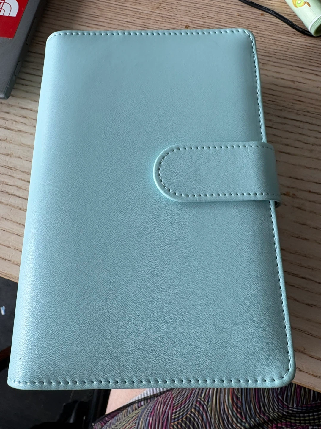 Mint Green Budget Binder with Labeled Pouches - photo 4