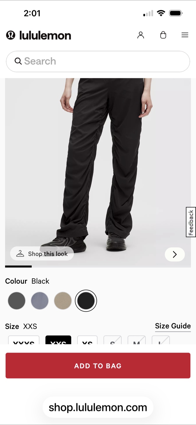 Size 6 Lululemon slim fit Navy Blue Dance studio pants size 6 - photo 3