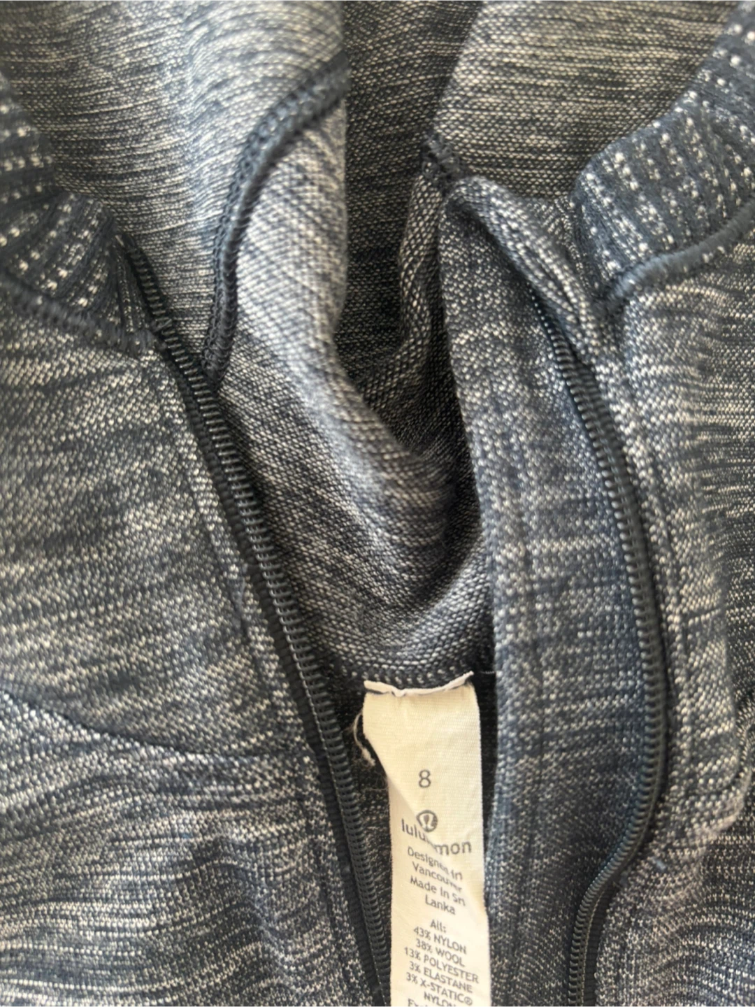 🐏Wool 💛Lululemon half-zip athletic hoodie - photo 2
